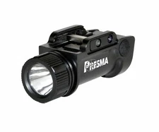Presma Handgun Flashlight 1000 LUMENS Railed Rechargable 5 Modes IP67 ALUMINUM