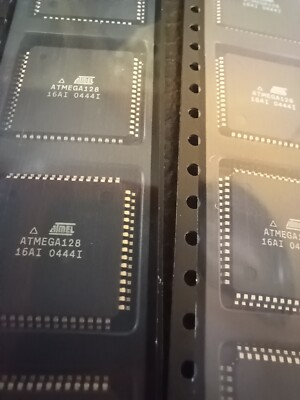 2 ea  ATMEL ATMEGA128-16AI IC MCU 8BIT 128KB FLASH **NOT CHINESE**