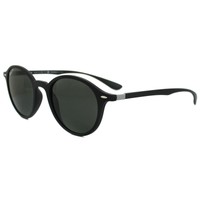 Ray-ban Sunglasses Round Liteforce 4237 601s58 Black Green Polarized Ray-ban Sunglasses Round Liteforce 4237 601s58 Black Green Polarized