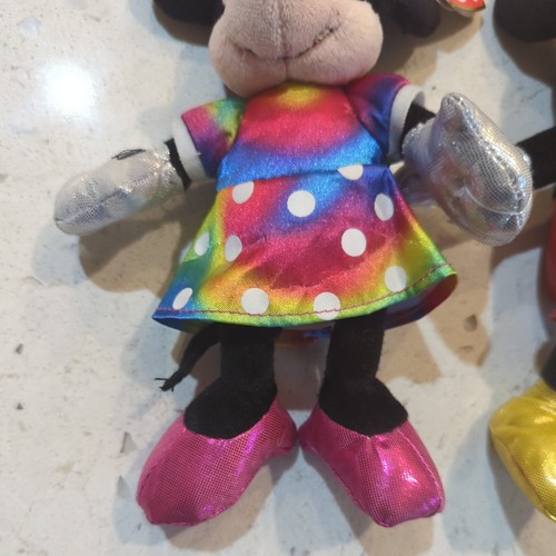 Ty Plush: Disney Sparkly Sparkle Mickey & Minnie Mouse - Picture 5 of 7