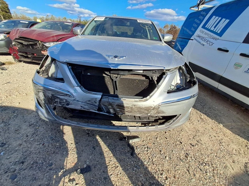 Hyundai Genesis 2013 panel de capó usado 4 puertas sed SLV PC AU camioneta local solamente Foto 2 de 4