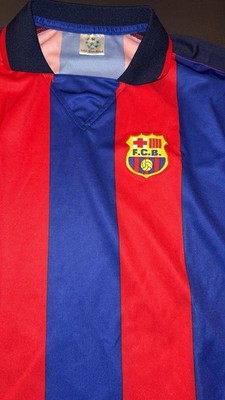 【美品】 FCバルセロナ 2003/2004 Vintage Barcelona Nike 2003-2004 Home Football Shirt Size XL Red