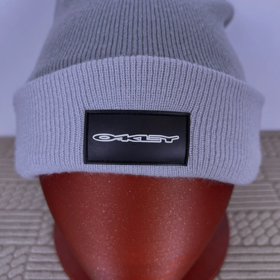 Gorro Oakley Performance Talla Única Poliéster Gris Forrado de Vellón Sombrero Toboggin Foto 2 de 4