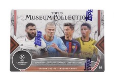 2022/23 TOPPS MUSEUM COLLECTION UEFA CHAMPIONS LEAGUE SOCCER HOBBY BOX