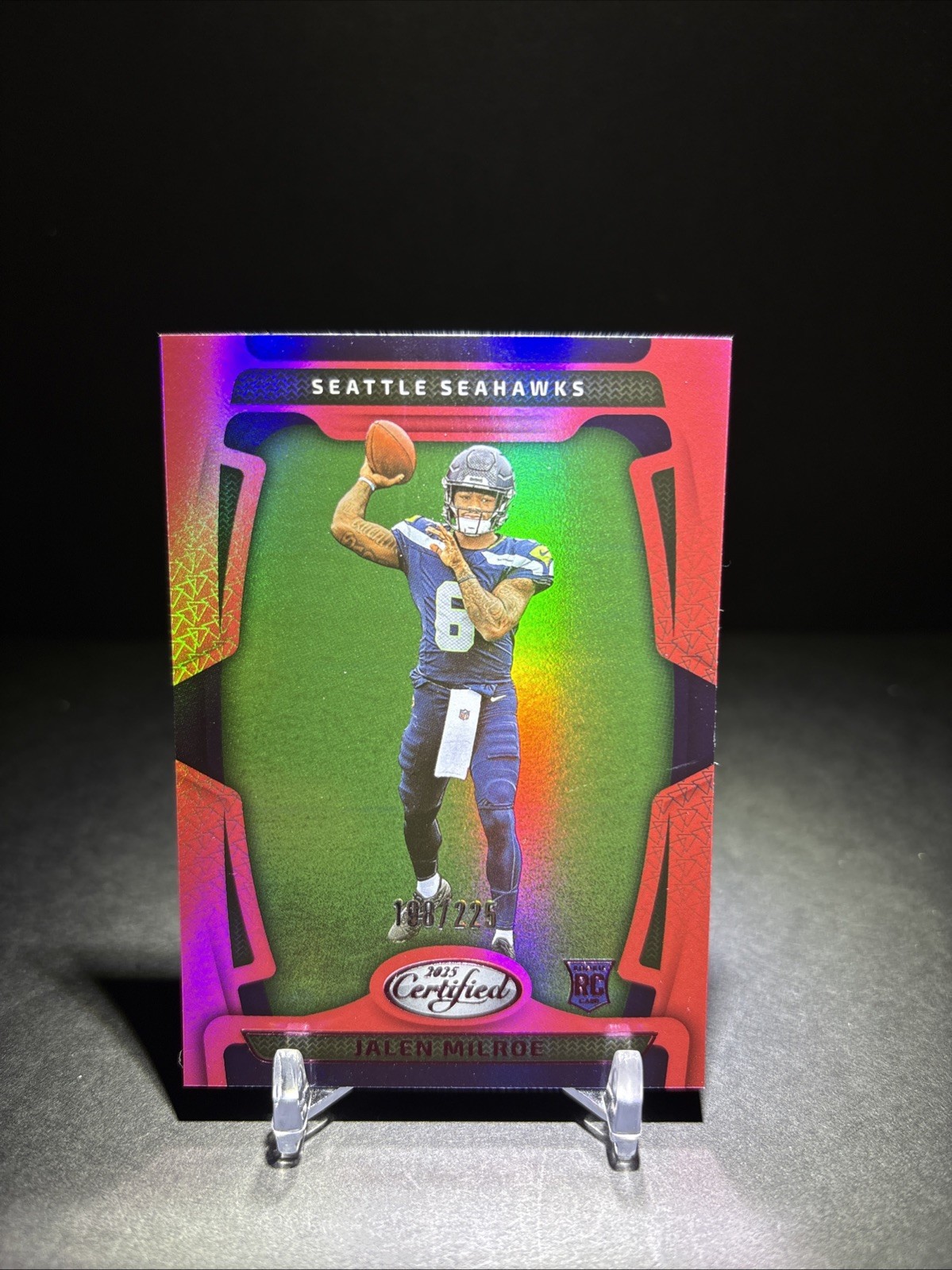 2025 Certified Jalen Milroe #155 Pink /225 - Rookie