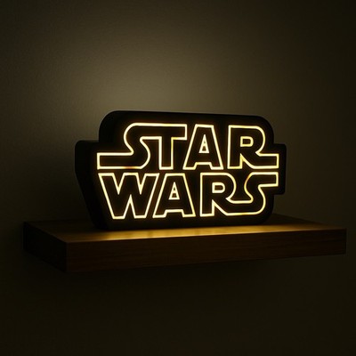 Star Wars Lightbox Lampe LED Lampe 3D Deko Geschenk Nachtlicht