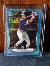 2026 Bowman Baseball Ethan Holliday 1st Bowman Mojo Refractor Sky Blue /499