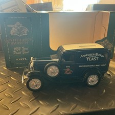 Ertl Anheuser Bush 1932 Ford Panel Bank Die Cast Metal