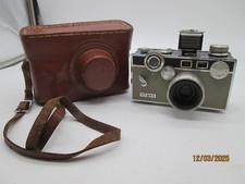 Vintage Argus C-3 Match Matic Rangefinder Camera W/ Case Light Meter - Works