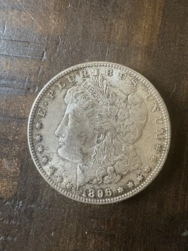 1896 Morgan Silver Dollar - No Mint Mark