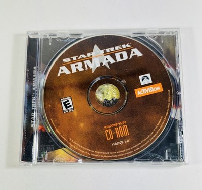 Star Trek: Armada - Activision (PC, 2000) Case And CD Only ML446