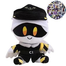 Murder Drones Plush Cuddly Toy with Stickers, Soft Stuffed Plushies Doll Toys