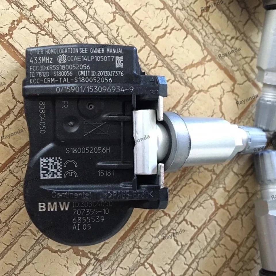 Nuevo juego de cuatro (4) OEM GENUINO BMW TPMS 2015-2017 M3 M4 F30/F32 F80/F82 Foto 3 de 4