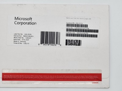 Windows Server CAL 2012 German DE 1pk 5 USER Benutzer X18-45392 R18-03757 Lizenz