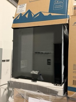 Arctic King 1.5 Cu Ft Single Door Refrigerator Black 14-BOTTLE WINE COOLER (NEW)