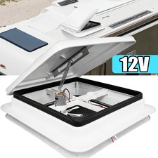 35cm Dachluke für Wohnwagen Wohnmobil Caravan Dachfenster Dachhaube Mit Lüfter