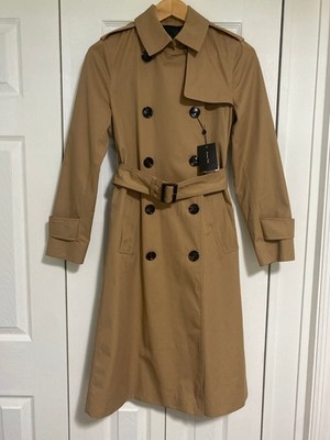 MASSIMO DUTTI -Women's Trench Coat/Jacket- Brown, Size XS, NWT