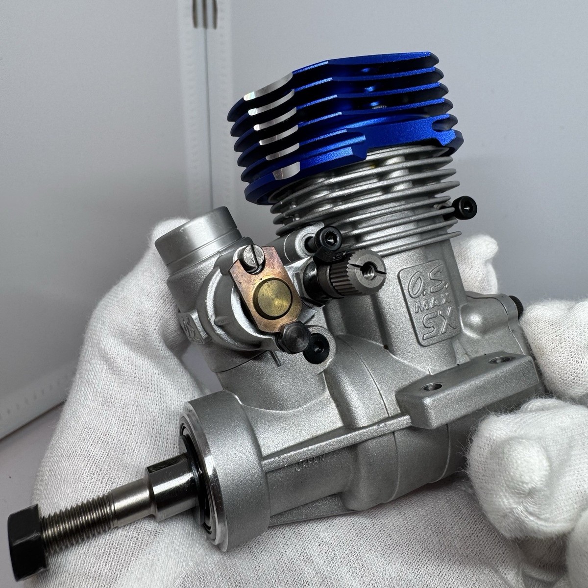 O.S. MAX 50 SX-H RC Helicopter Engine – Near Mint – Clean - From