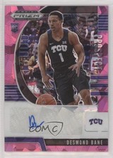 2020-21 Panini Prizm Draft Picks Prospect Pink Ice Desmond Bane #PA-DB Auto 00kj