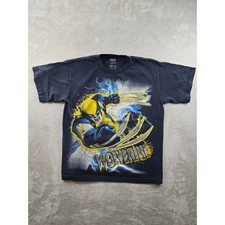 Marvel Wolverine Graphic T-Shirt Kids XXL 18 FITS SMALL Short Sleeve X-Men Tee