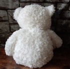 RBI White Teddy Bear Purple Nose 16" Stuffed Animal Pretend Play  — photo 4