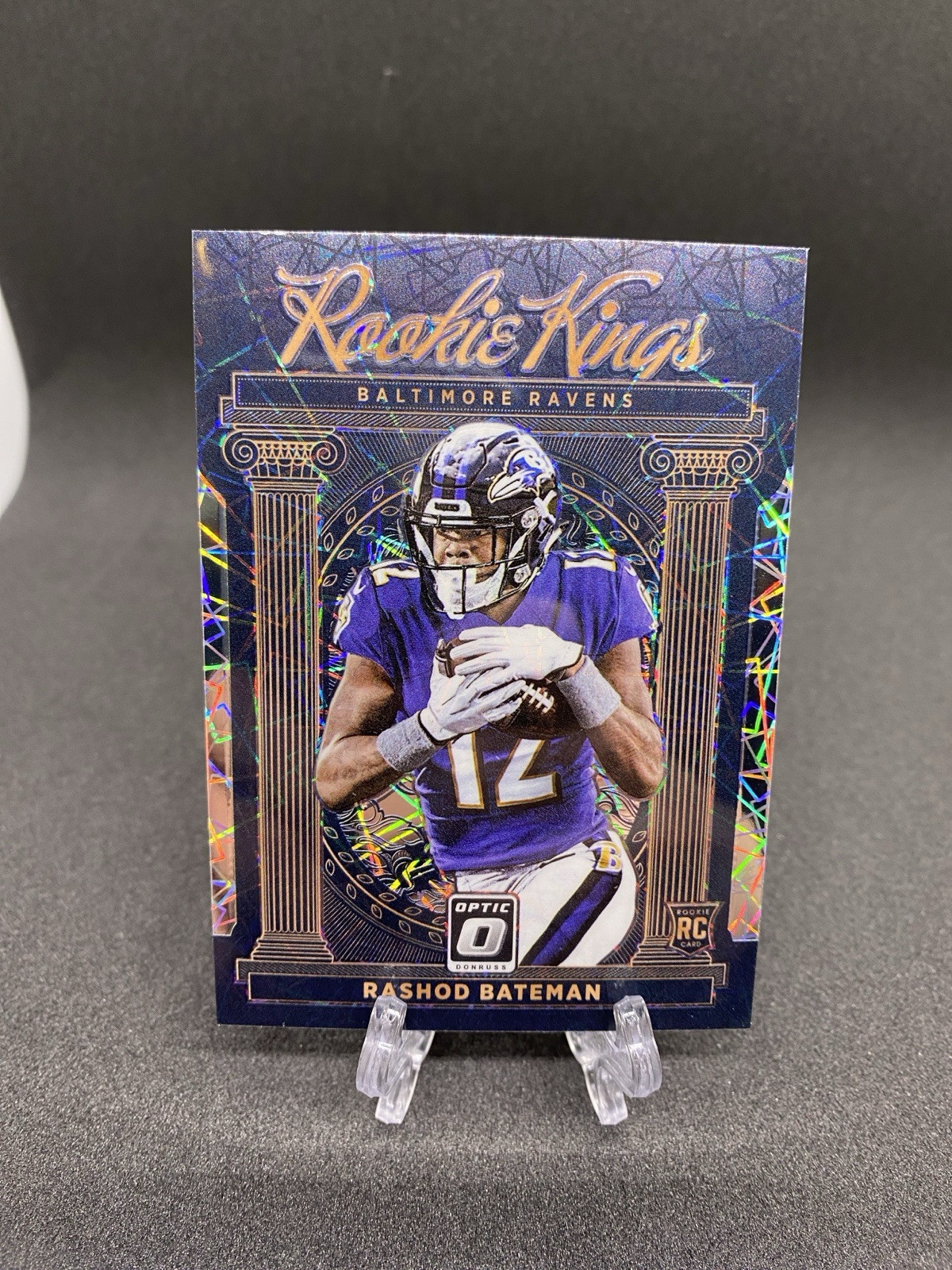 Rashod Bateman 2021 Optic Rookie Kings Prizm RC #RK-10 CASE HIT RAVENS