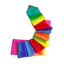 Dance Ribbon Birthday Gift Rainbow Streamer Dancing Ribbon Rhythmic Gymnastics