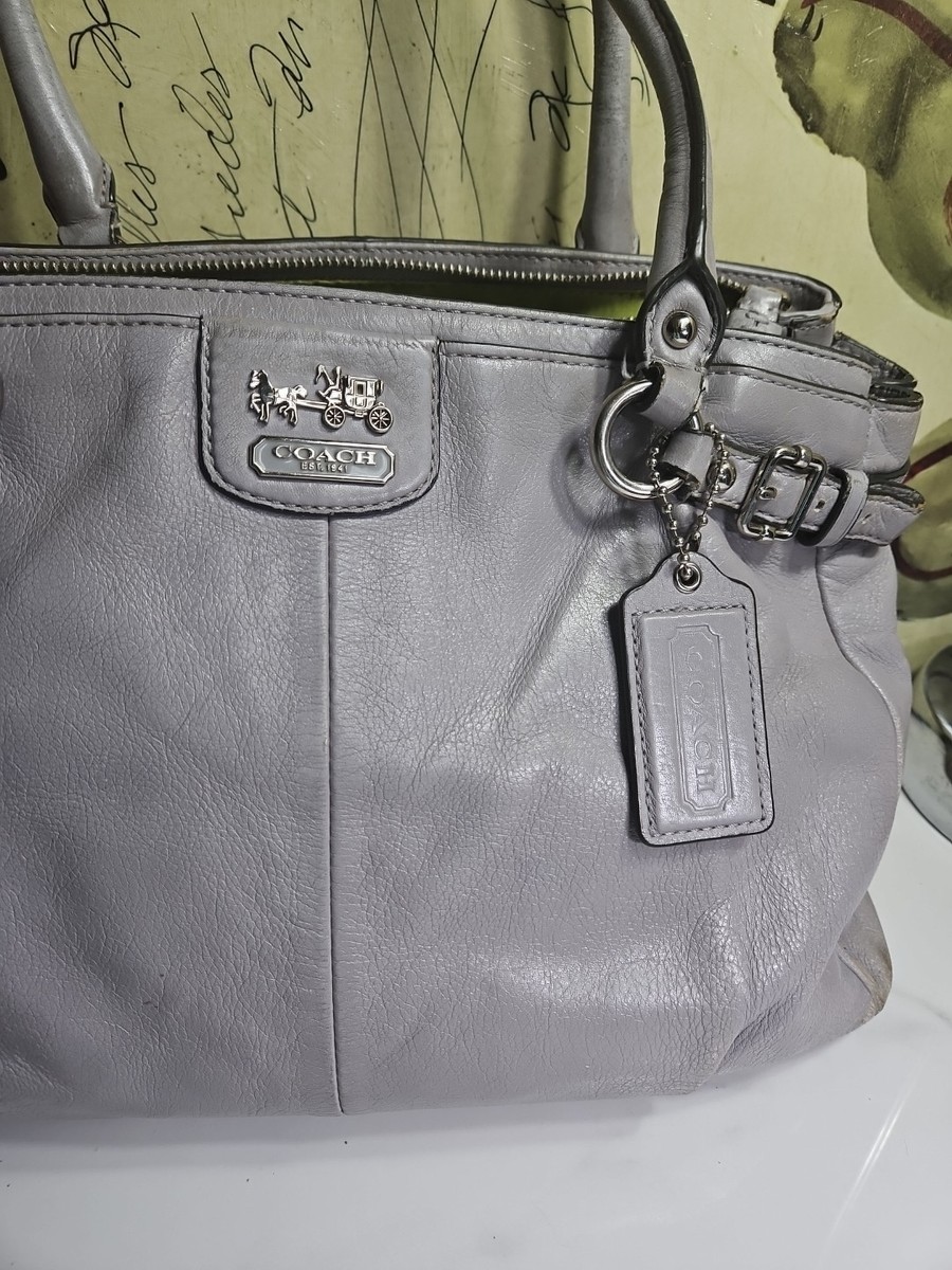 Coach #22262 Madison Kara Carryall 4 Compartments Leather
