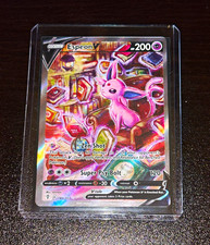 Espeon V Alt Full Art Holo 180/203 Evolving Skies Ultra Rare English 2021 on eBay