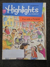 Highlights for children. Fun with a Purpose. September 2005 Vg