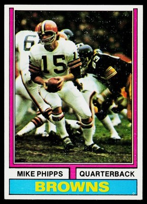 Mike Phipps, 1974 Topps, #87, Cleveland Browns,