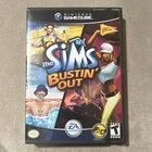 EA Games The Sims Bustin' Out Nintendo GameCube 2003 T-Teen Simulation Manual