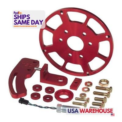 Msd Ignition 8620, Kit Red Aluminum Bbc Crank Trigger Kit Performance Parts