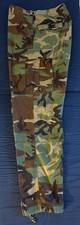 USGI issue BDU WOODLAND CAMOUFLAGE PANTS TACTICAL Ripstop 50/50 MEDIUM REGULAR
