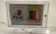 2023 Flawless Jason Taylor 3 Color Patch Auto /25 Miami Dolphins HOF