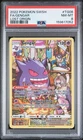 2022 POKEMON SWORD & SHIELD LOST ORIGIN #TG06 FULL ART/GENGAR PSA 8