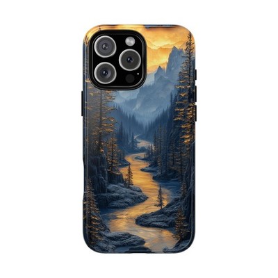 Phone Ink - iPhone | Galaxy | Pixel Case - Blue River Ridge Mountains