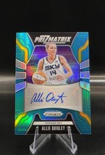 2026 Panini Prizm WNBA Allie Quigley /35 Prizmatrix Autograph Teal Prizm SSP