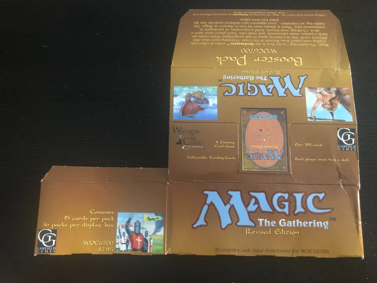 Magic: The Gathering Revised Edition Sealed Collectible Card Game