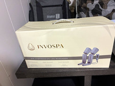 Invospa Handheld Air Compression Leg Massager for Foot Calf Thigh, Gray