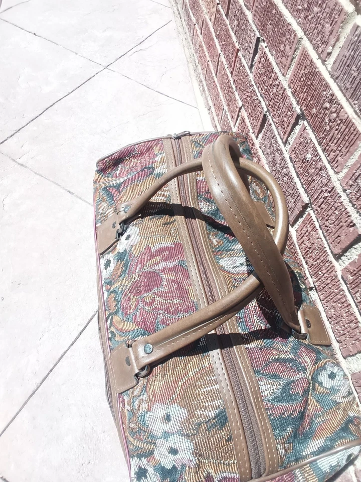 Bolsa de lona floral Givechy vintage años 90 Foto 3 de 4