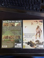 Metal Gear Solid 3 Subsistence Limited Edition - Sony Playstation 2 PS2 CIB.