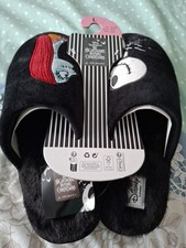 Disney'Nightmare Before Christmas' Slippers- Size 7/8 Jack and Sally .