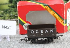 Hornby OO 1:76 R.204 Brown Ocean Open Plank wagon Good Plus FNQHobbys N421