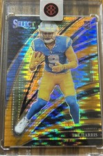 2025 Panini Select- TRE HARRIS #201 Red/Black Prizm Shock Club Level | Chargers 