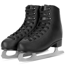 Ahmylion Figure Ice Skates For - Leather Ice Skates For Women Men