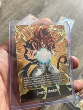 Dragon Ball Super Card Game Son Goku Energy Marker E-130 English Standard Size