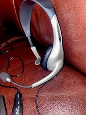 Cyber Acoustics AC-840 Usb Mono Headset Internet Communication  Boom Mic NEW