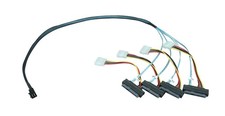 Highpoint 8643-4SAS-1M SFF-8643 miniSAS HD to 4X SAS Cable 1 Meter w/4-pin Power
