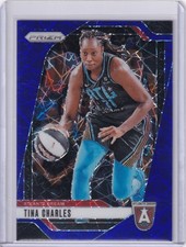 2024 Panini Prizm WNBA #36 Tina Charles Blue Velocity Prizms